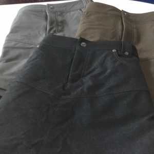 Three Athleta Skirts